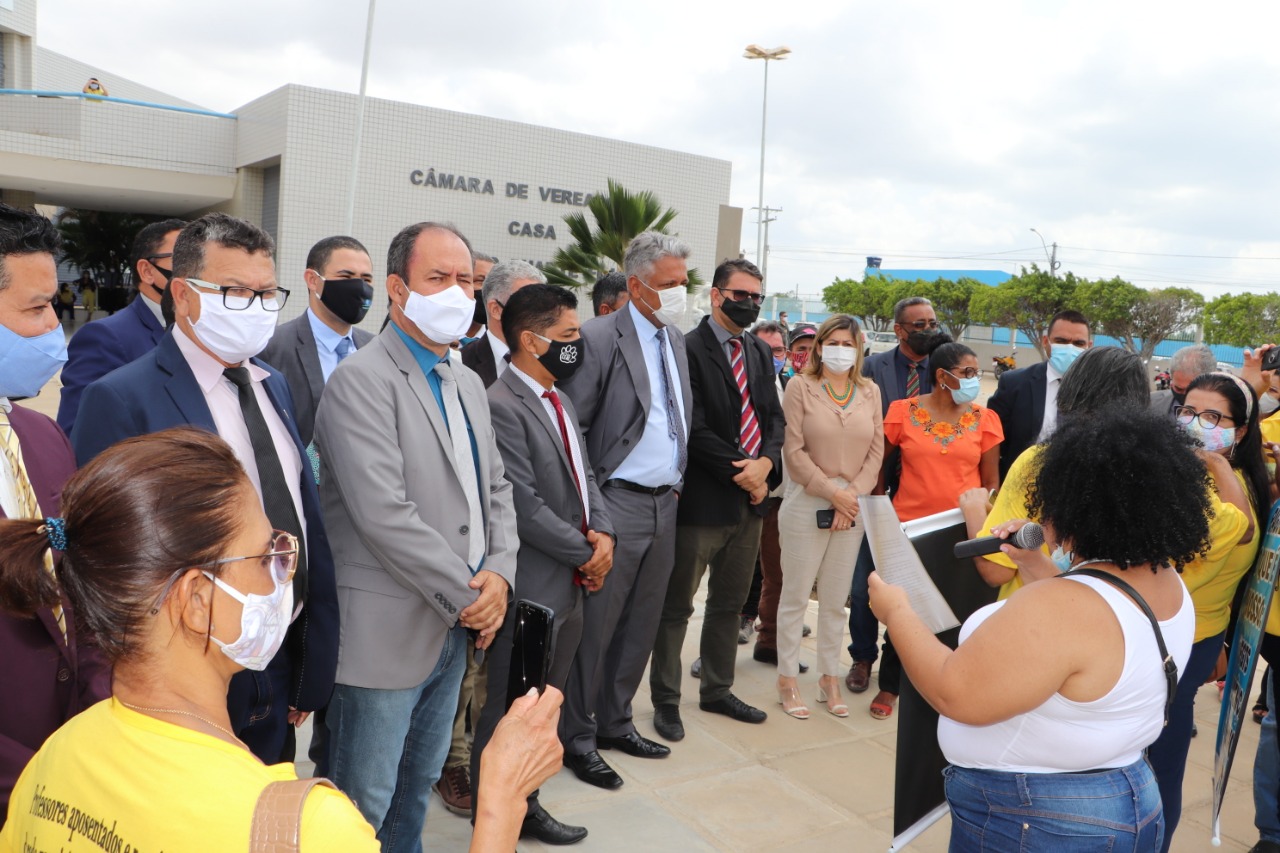 Câmara de Juazeiro firma compromisso de defender repasse de 60% dos precatórios a professores