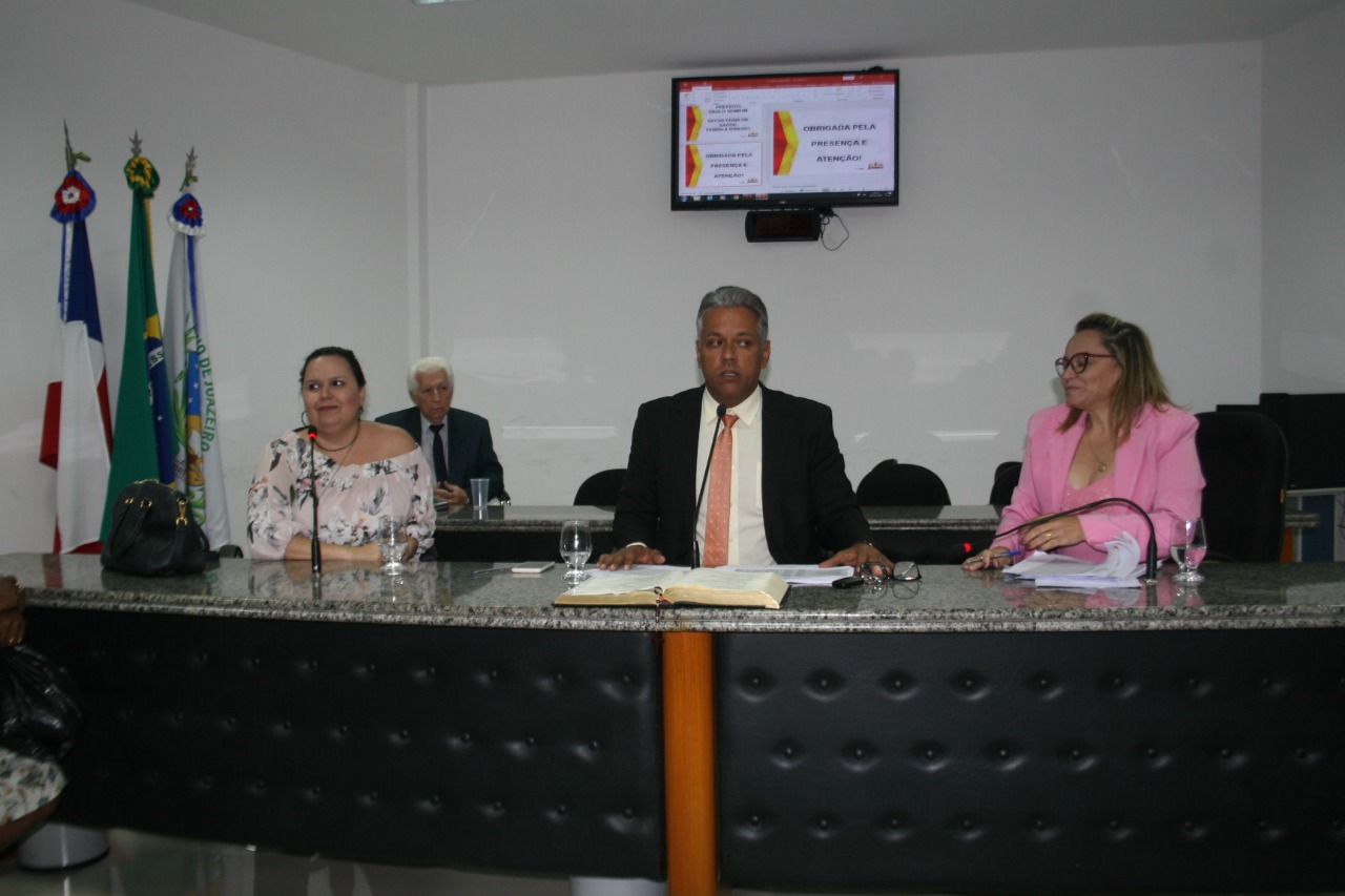 Prefeitura presta contas do 1º quadrimestre na Câmara de Juazeiro 