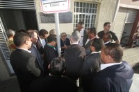 Vereadores ouvem professora  Vereadores ouvem professora